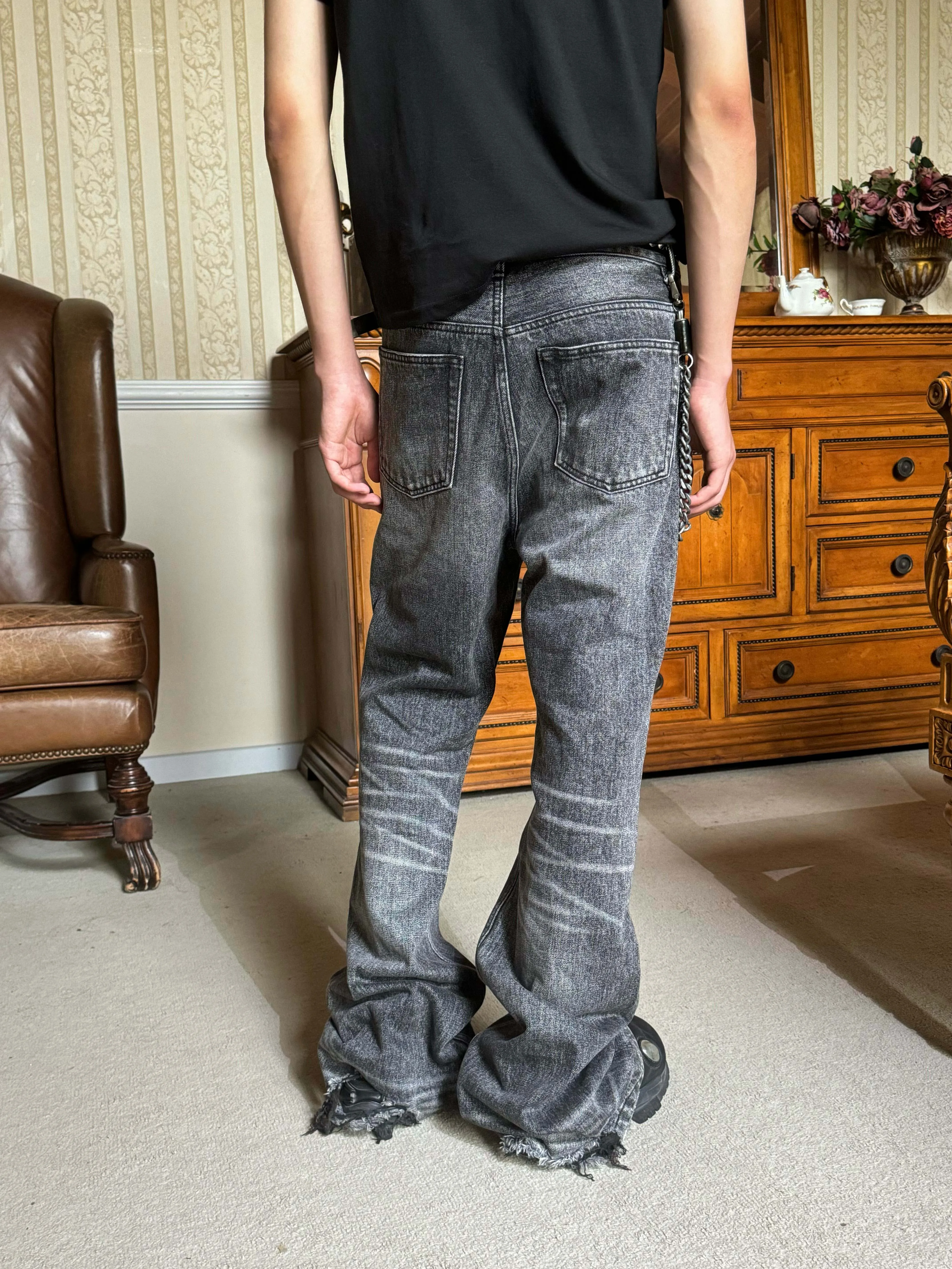 Vintage Loose Flared Jeans