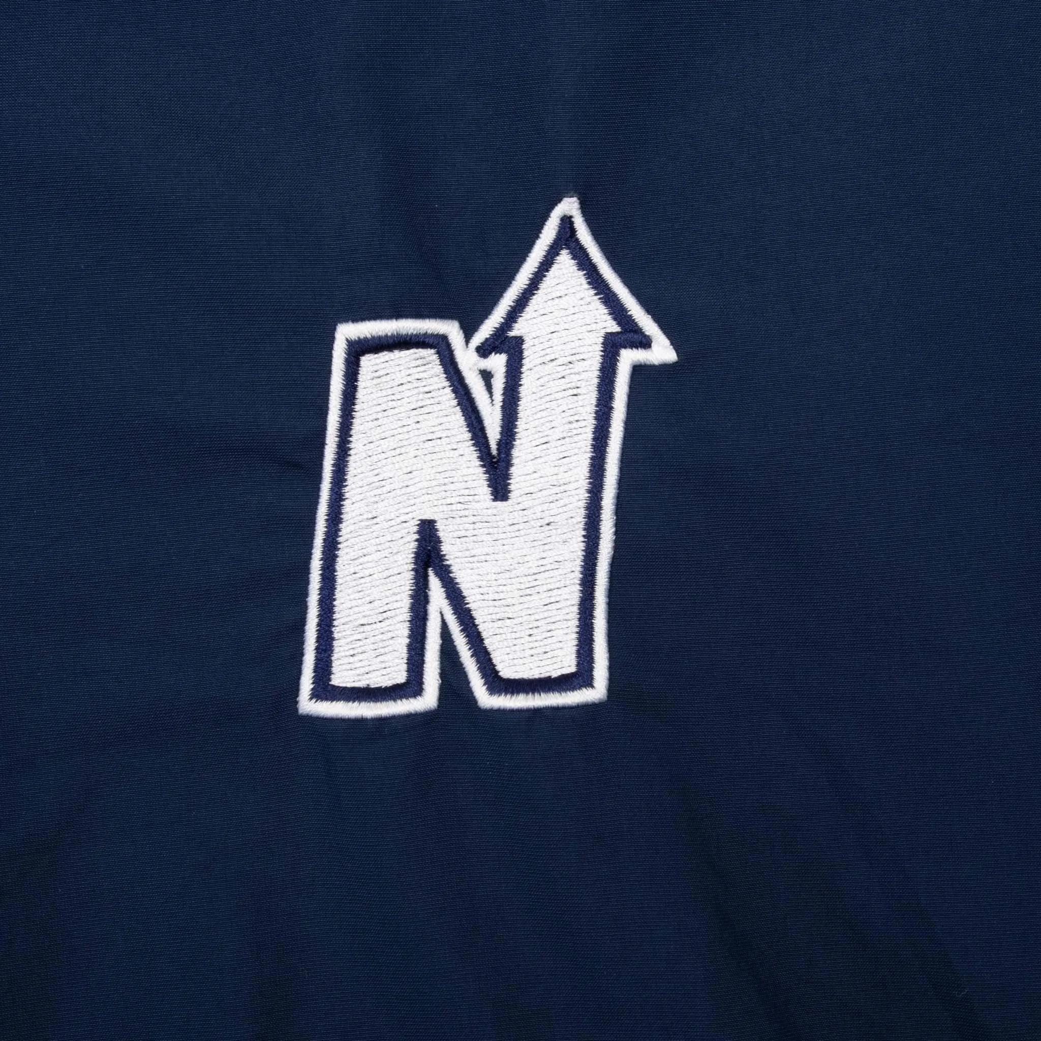 VINTAGE NIKE CLASSIC SWOOSH BLUE WINDBREAKER JACKET 2000S SIZE XL