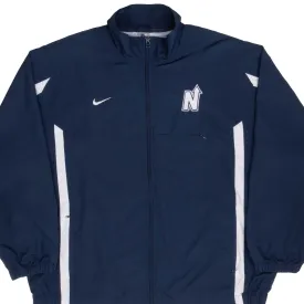 VINTAGE NIKE CLASSIC SWOOSH BLUE WINDBREAKER JACKET 2000S SIZE XL
