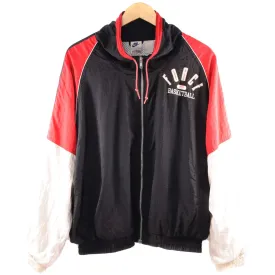 VINTAGE NIKE FORCE BASKETBALL WINDBREAKER JACKET SIZE LARGE