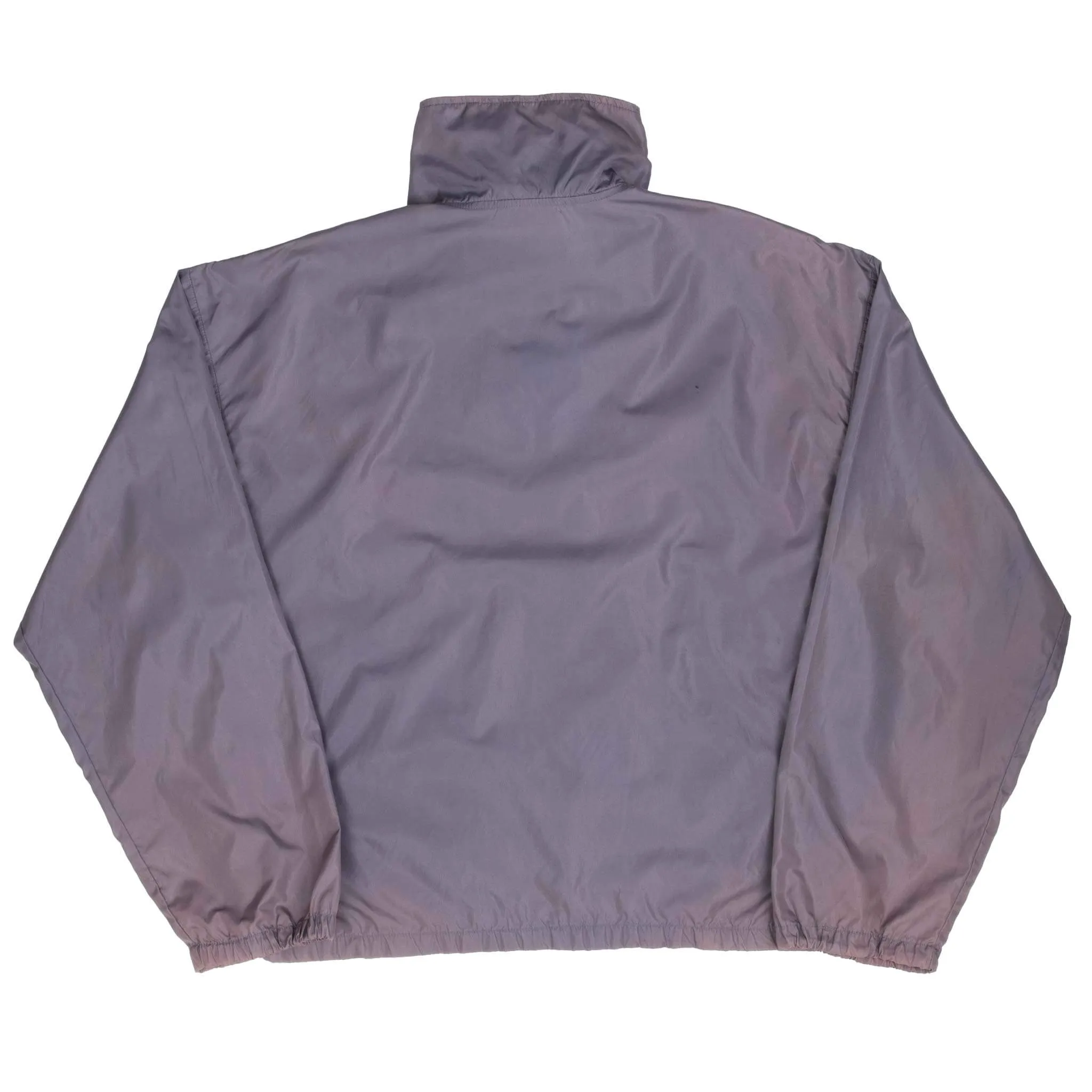 VINTAGE NIKE GREY PULLOVER WINDBREAKER JACKET EARLY 1980S LARGE