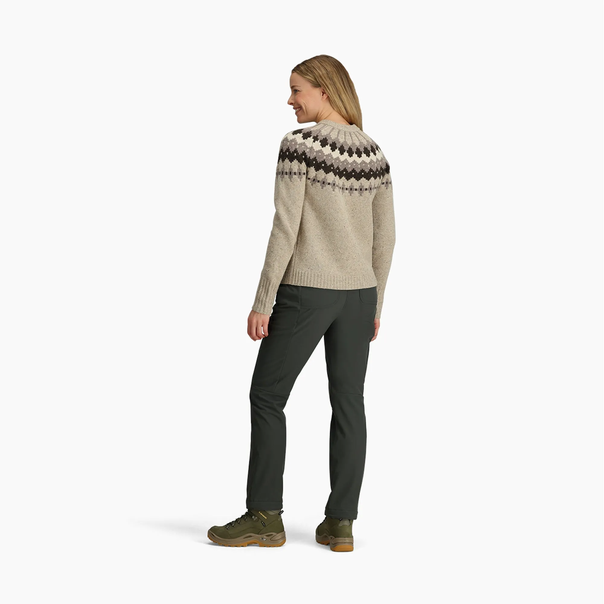 W ROCKCRAFT WOOL CREW LS