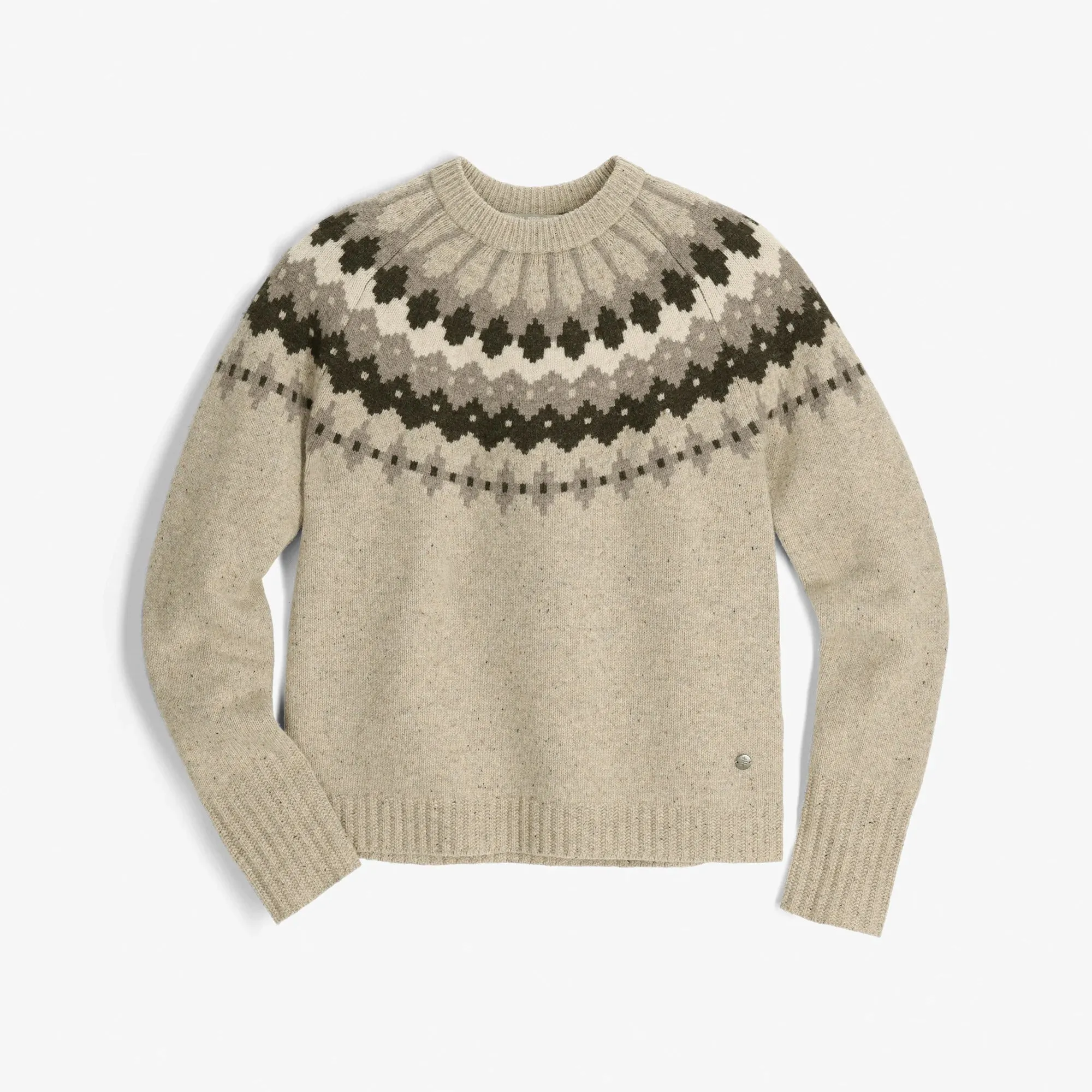 W ROCKCRAFT WOOL CREW LS