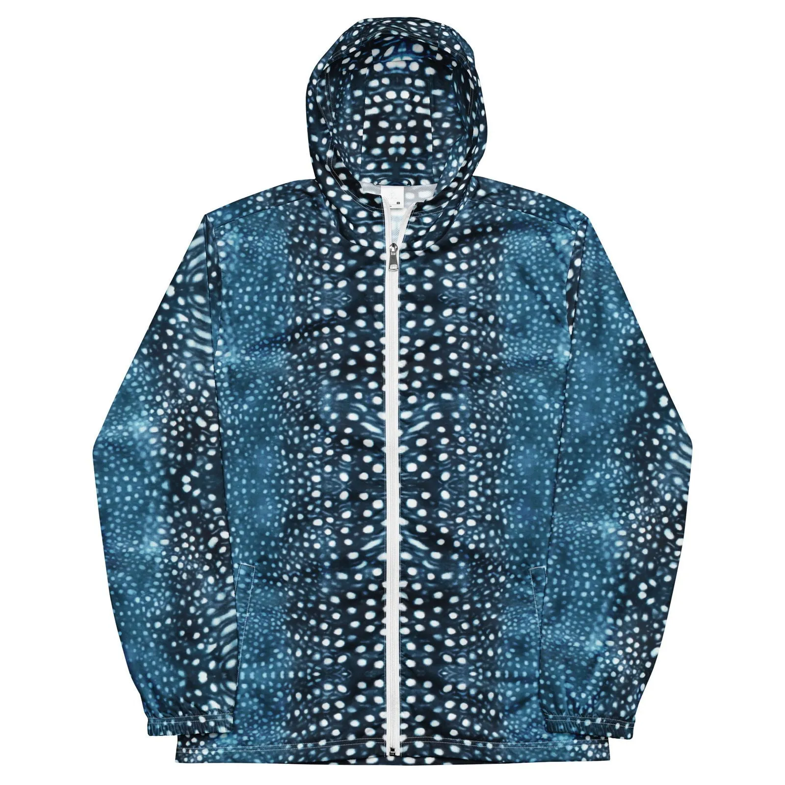 Whale Shark Mosaic Men’s windbreaker