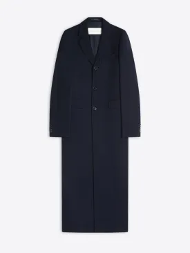 Wool slim fit coat